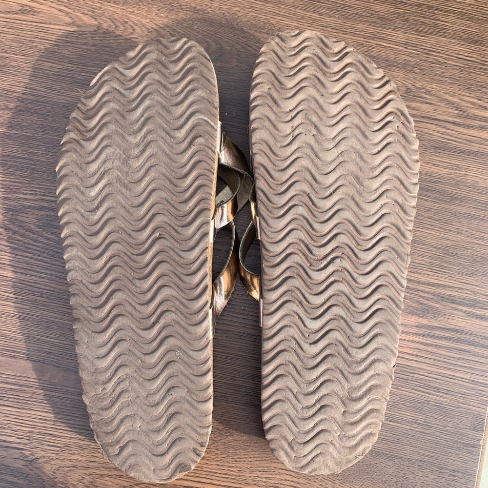 Rose Gold Sandals - Picture 3 of 3